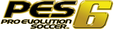 Pro Evolution Soccer 6 title screen for Playstation 2
